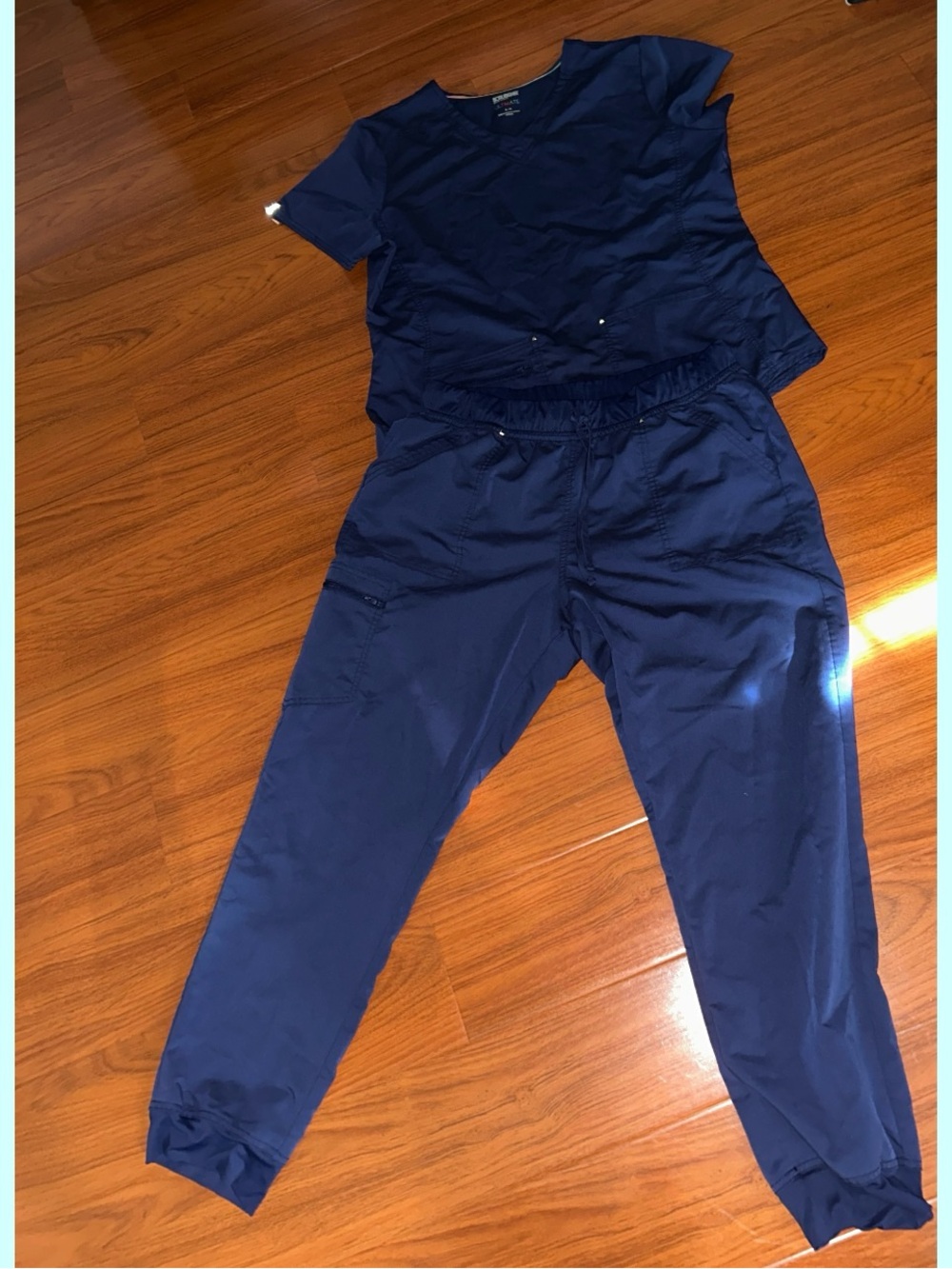 SCRUBSTAR Women's Navy Scrubs SET